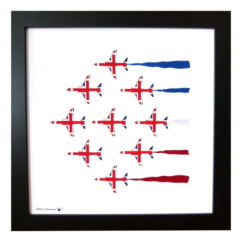 Red Arrows Art Print