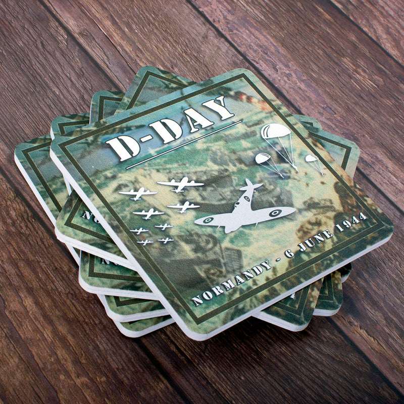 D-Day Photo Coaster