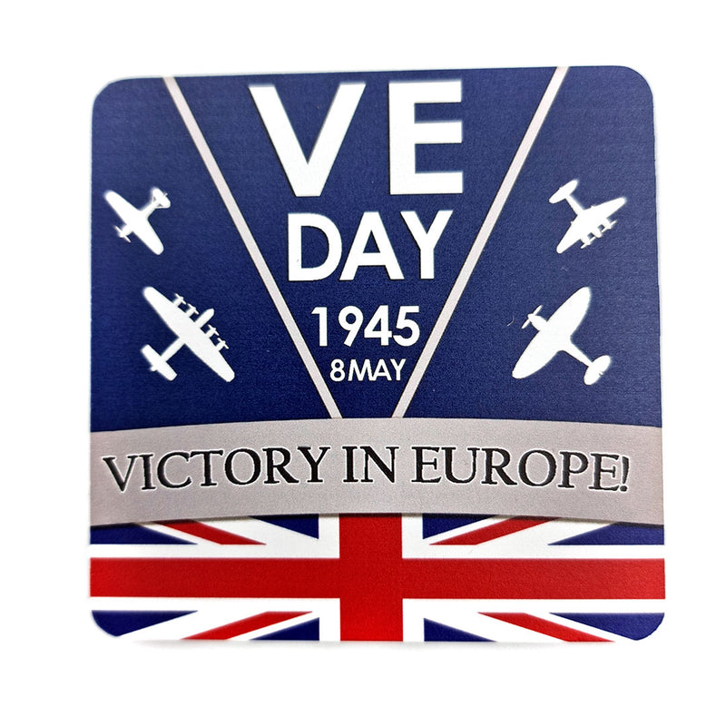 VE-Day Blue Coaster