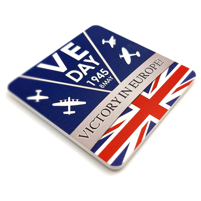 VE-Day Blue Coaster