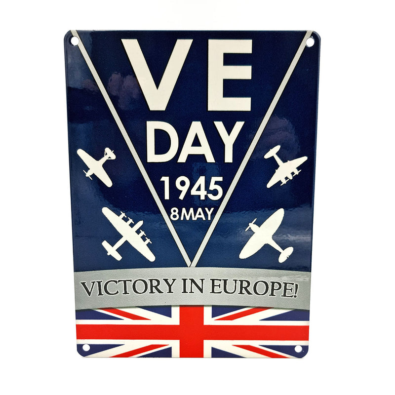 VE-Day Blue Mini Sign