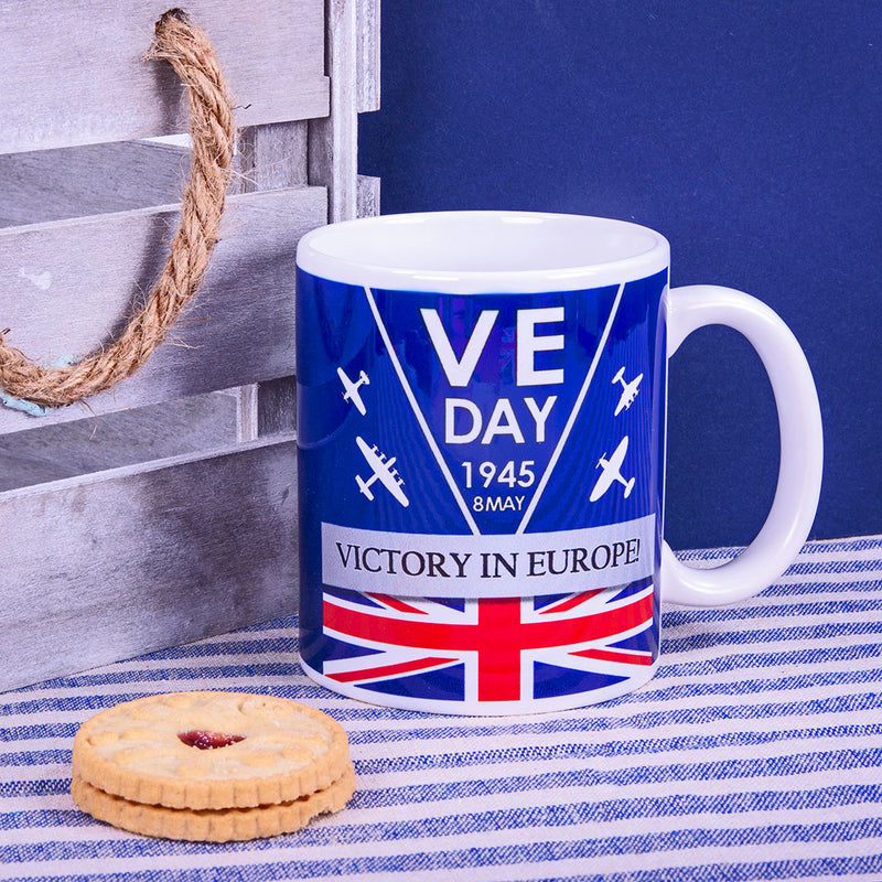 VE-Day Blue Mug