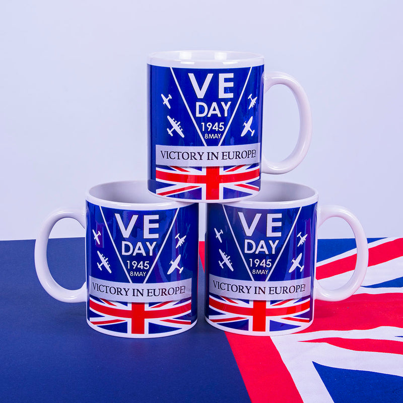 VE-Day Blue Mug