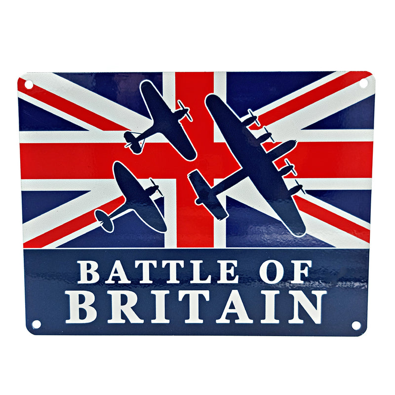 Battle of Britain Memorial Flight (BBMF) Union Jack Flag Mini Sign