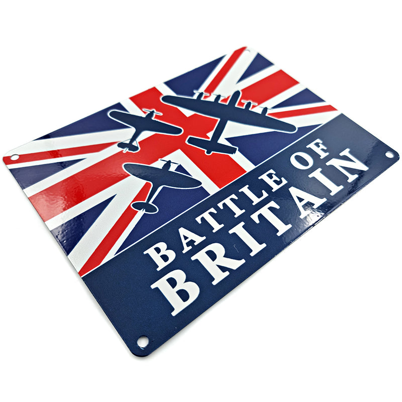 Battle of Britain Memorial Flight (BBMF) Union Jack Flag Mini Sign