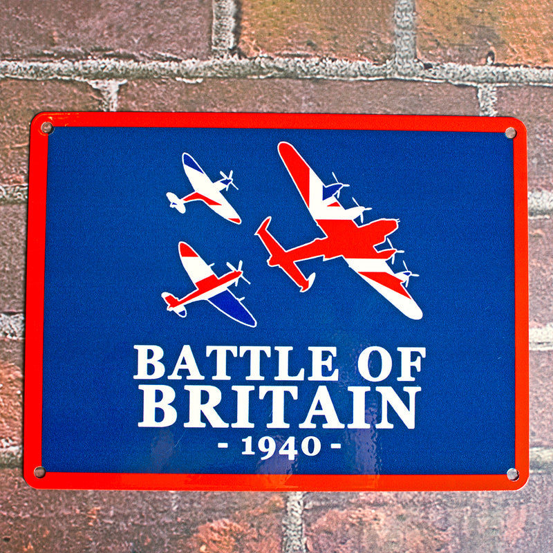 Battle of Britain Memorial Flight (BBMF) Union Flag Aircraft Mini Sign