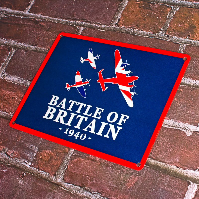 Battle of Britain Memorial Flight (BBMF) Union Flag Aircraft Mini Sign