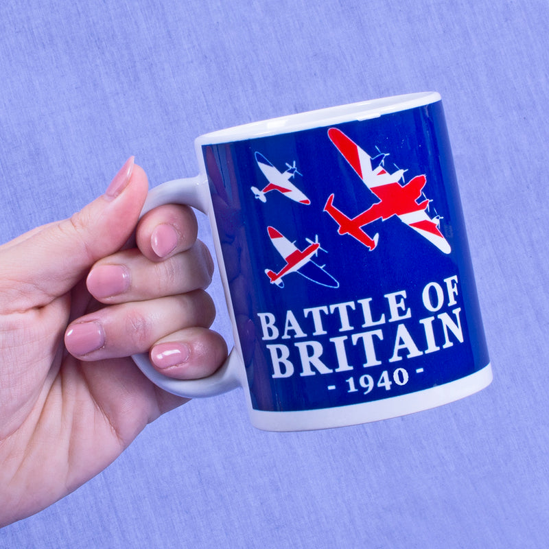 Battle of Britain Union Jack Aircraft Mug