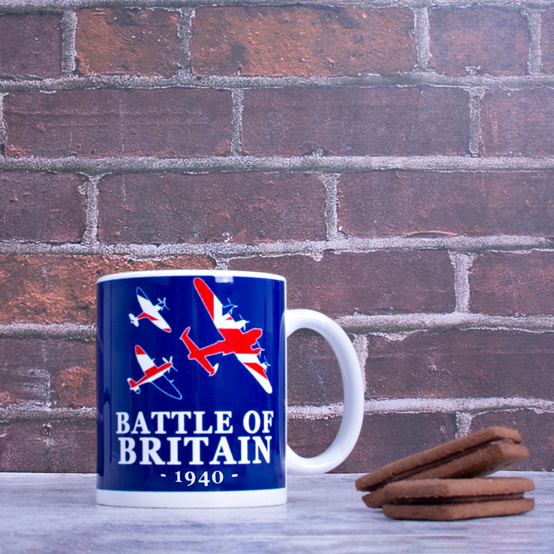 Battle of Britain Union Jack Aircraft Mug