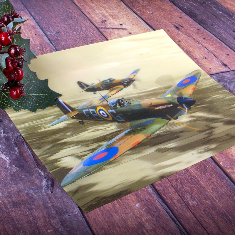 RAF Spitfire & Hurricane Artwork
