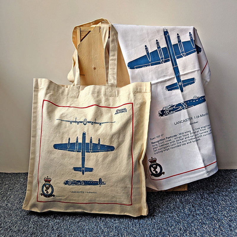 Cotton Bag & Tea Towel Bundle - SAVE £3.00 - RAFATRAD