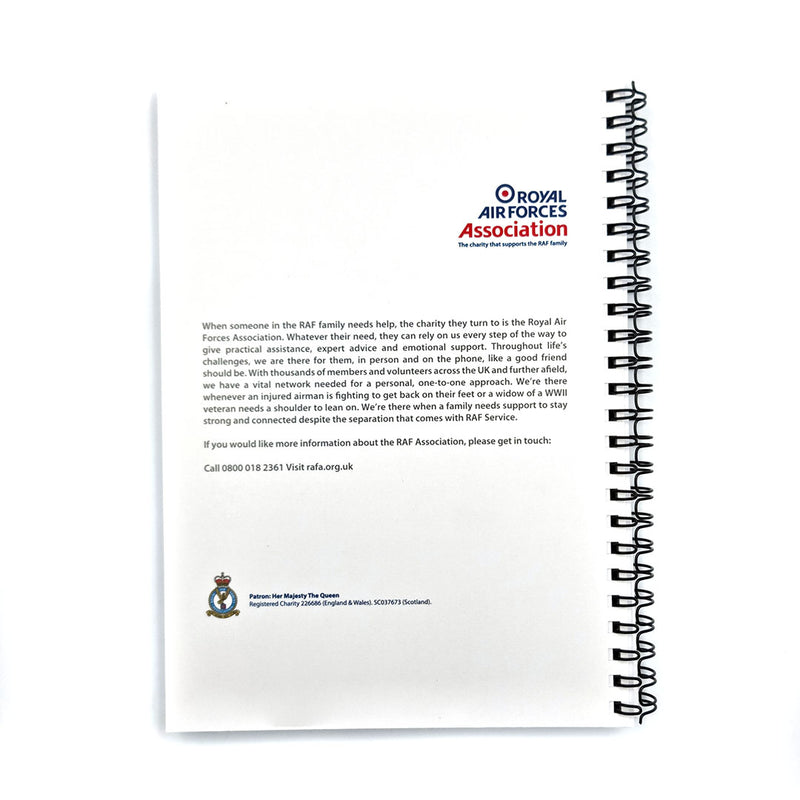 RAF Gift - VE Day Notebook