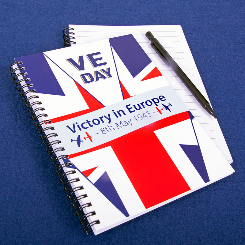 RAF Gift - VE Day Notebook