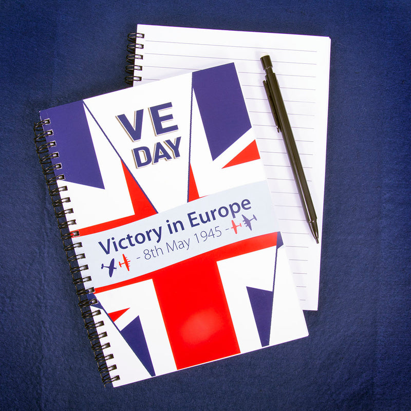 RAF Gift - VE Day Notebook