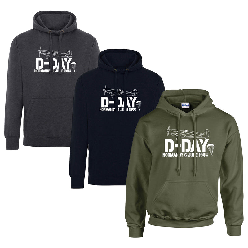 D-Day Anniversary Spitfire Hoodie
