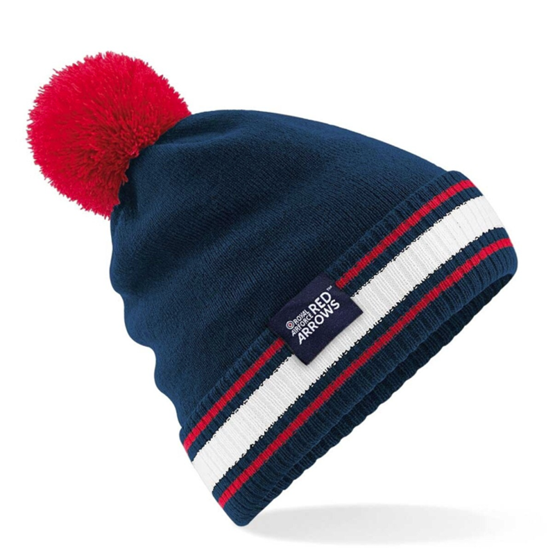 Red Arrows Contrast Beanie Hat - RAFATRAD