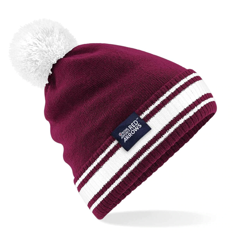 Red Arrows Contrast Beanie Hat - RAFATRAD