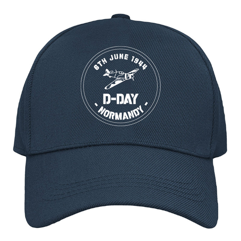 D-Day Anniversary Spitfire Print Cap - RAFATRAD