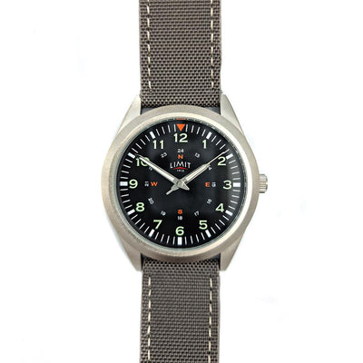 Limit Pilot Grey Nylon Mens Watch - RAFATRAD