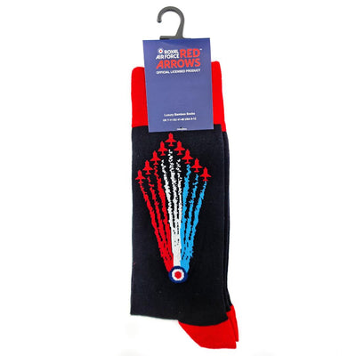 Red Arrows Smoke on Go Socks - RAFATRAD