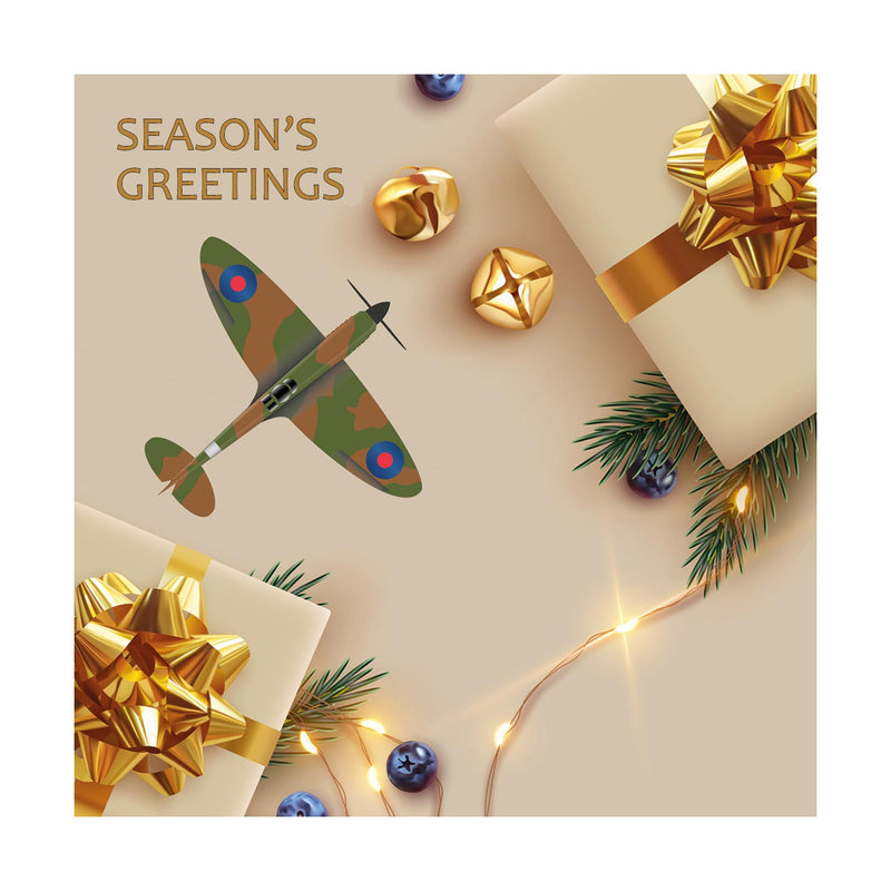 Spitfire Christmas - Christmas Cards (Pk 10)